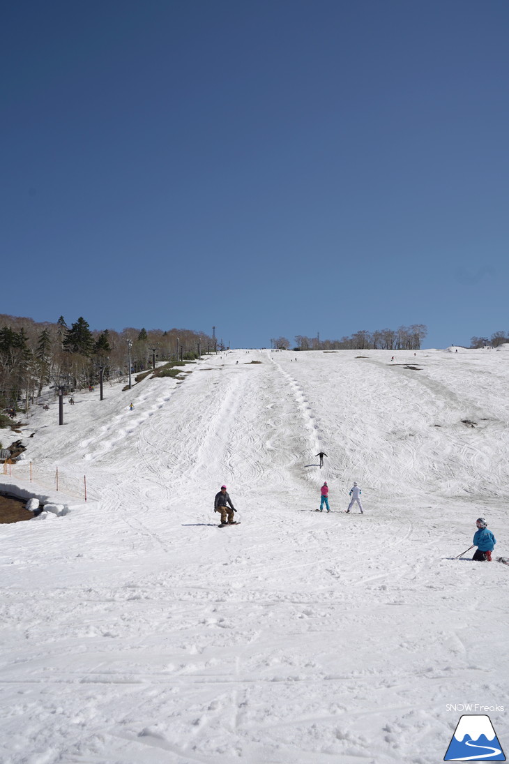 中山峠スキー場 2017-2018シーズン・北海道内全スキー場営業終了。